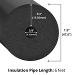 Insulation Pipe - Asters Maldives