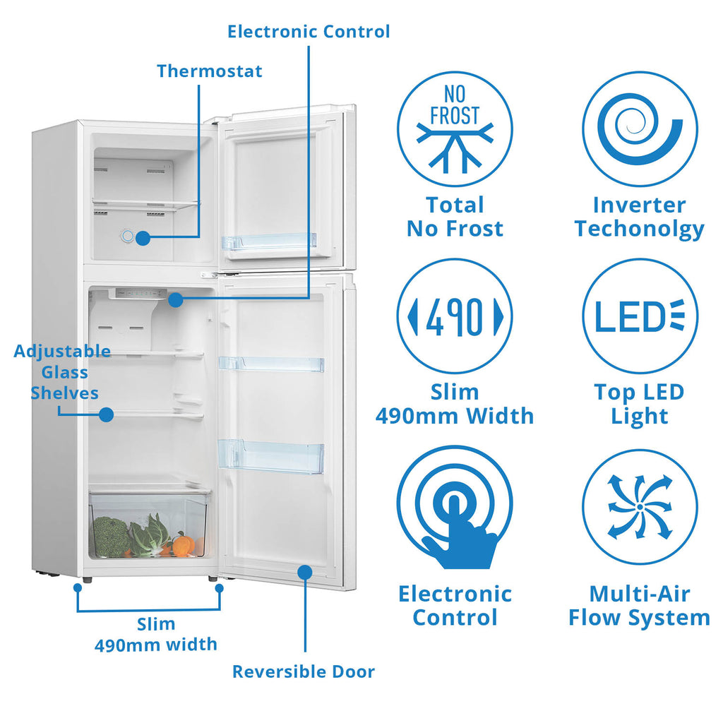 Refrigerator, Inverter (190L) - Asters Maldives