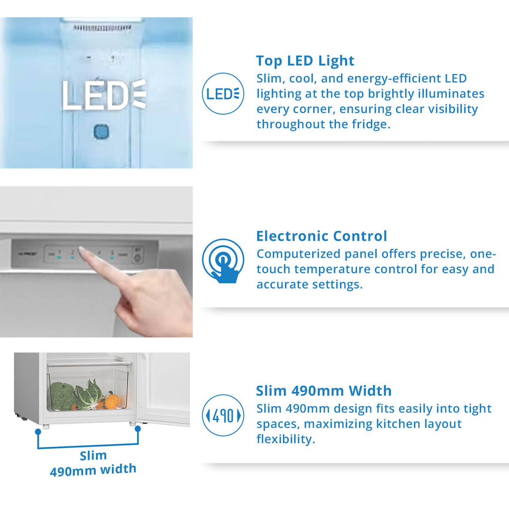 Refrigerator, Inverter (190L) - Asters Maldives
