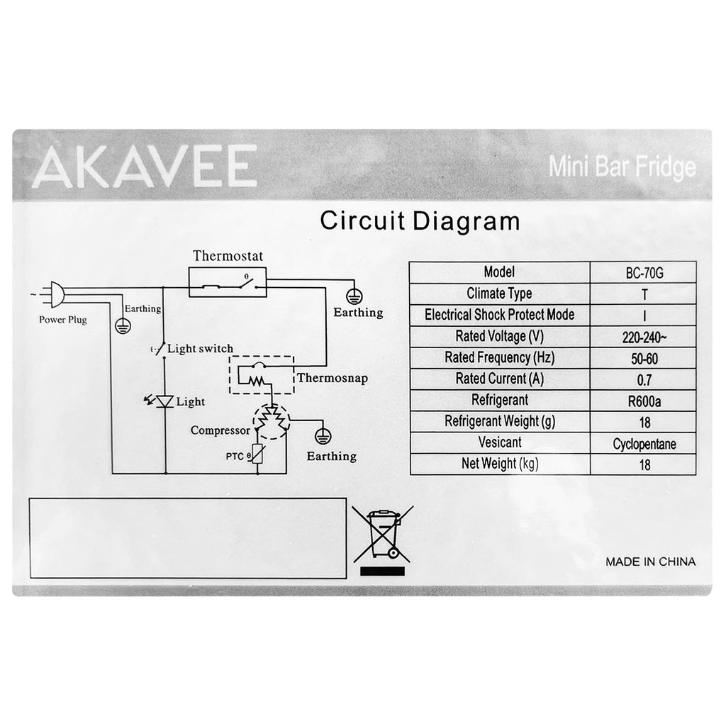 Minibar (70L) - Asters Maldives