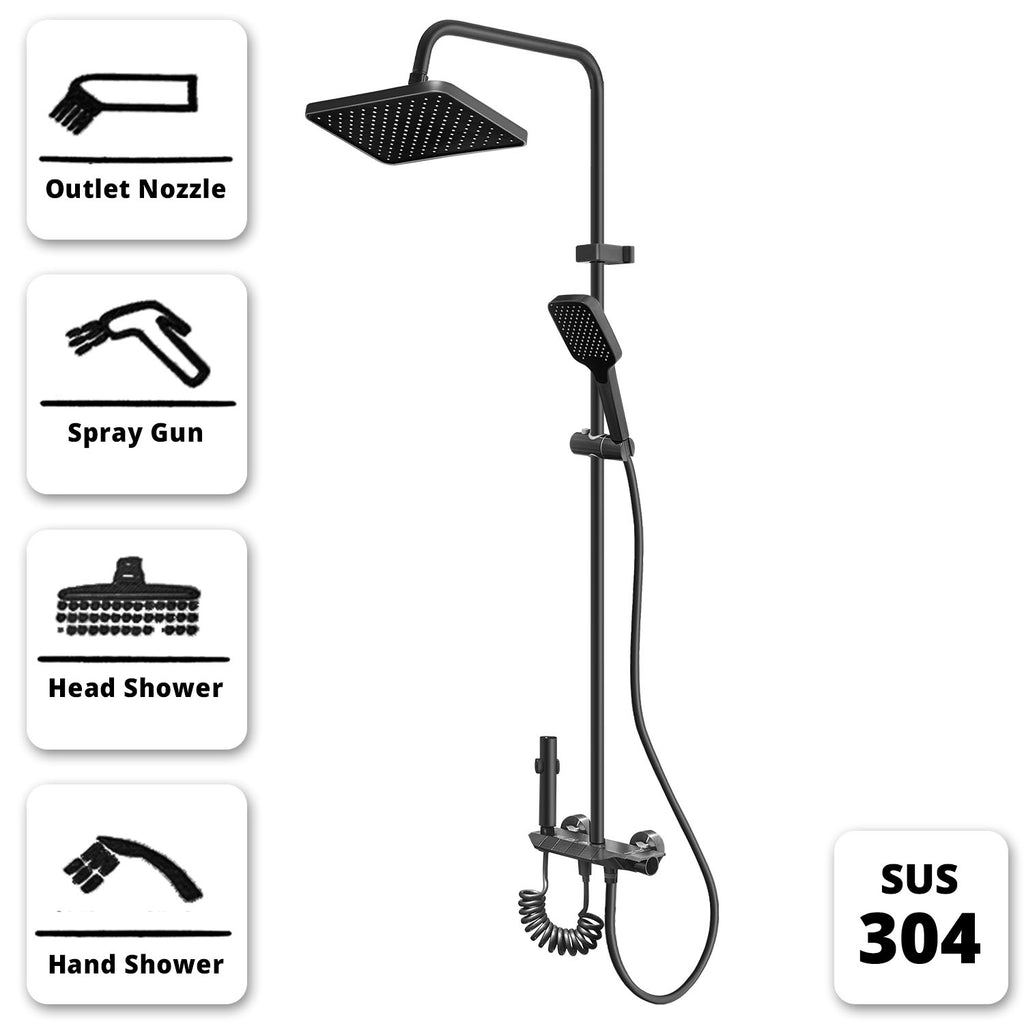 Shower Set (SUS304) - Asters Maldives