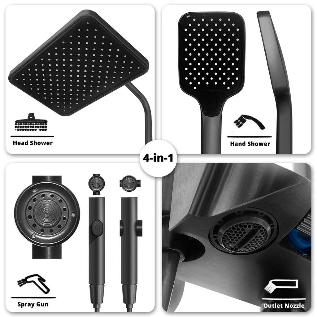 Shower Set (SUS304) - Asters Maldives