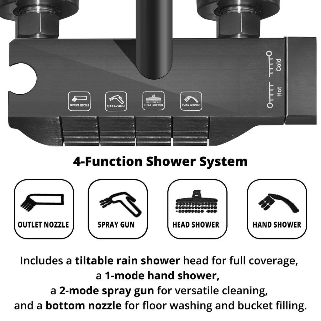 Shower Set (SUS304) - Asters Maldives