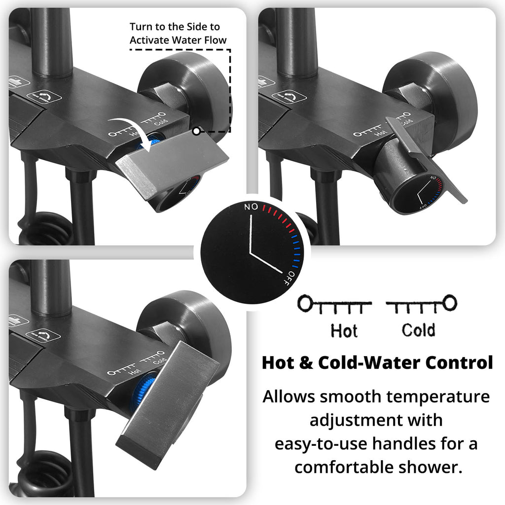 Shower Set (SUS304) - Asters Maldives