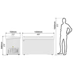 Chest Freezer (456L) - Asters Maldives
