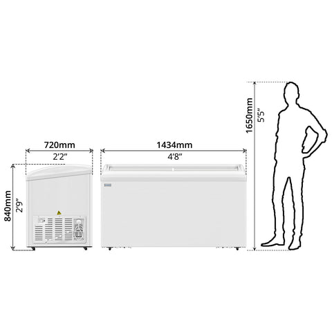 Chest Freezer (456L)