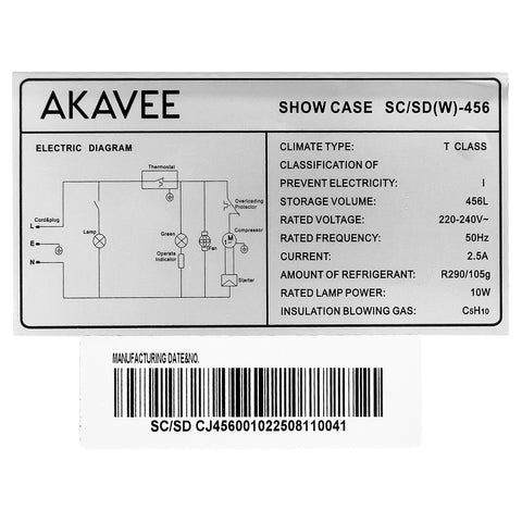 Chest Freezer (456L)