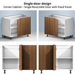 Corner Base Cabinet (Melamine) - Asters Maldives