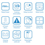 Air Fryer (6.5L) - Asters Maldives