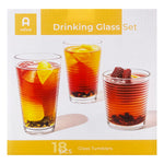 18-pcs Drinking Glass - Asters Maldives