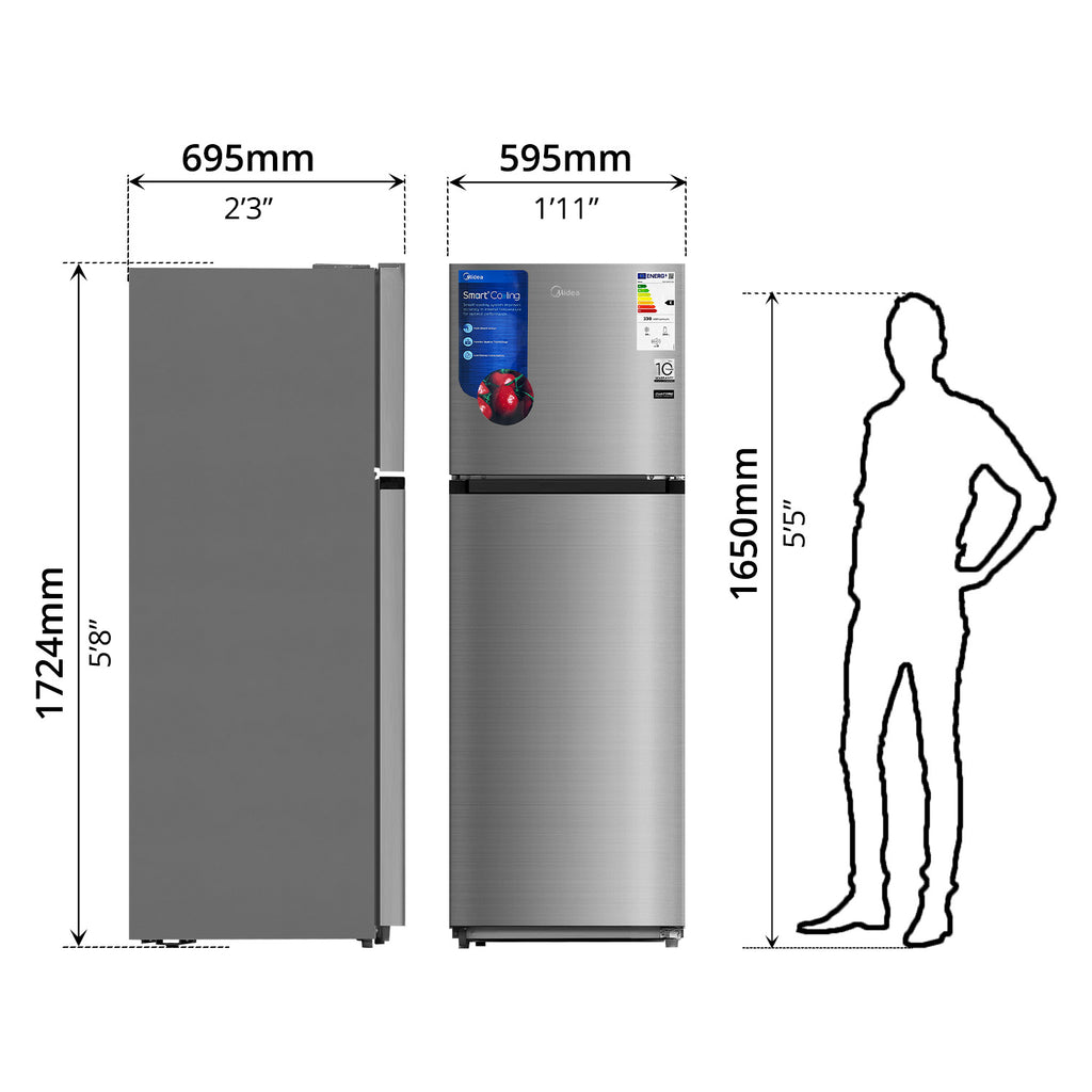 Refrigerator, Inverter (338L)