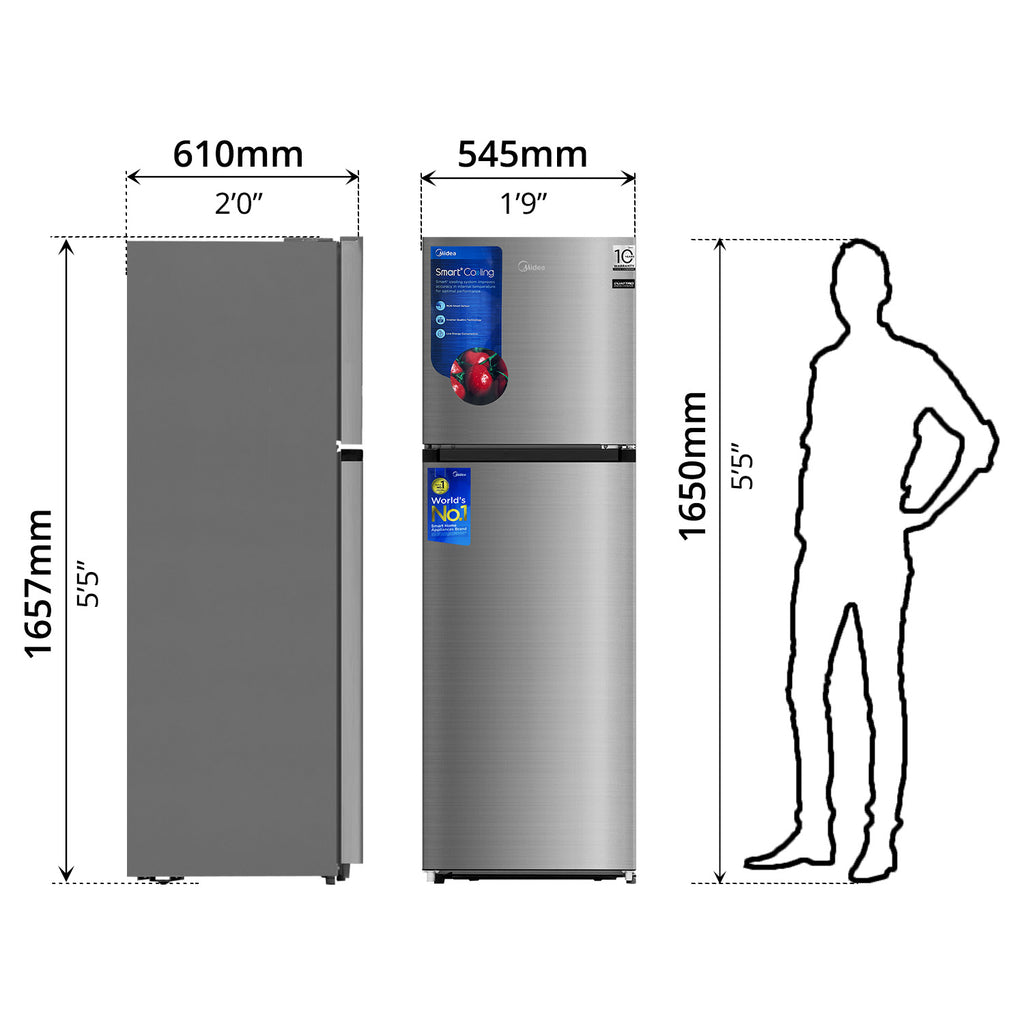 Refrigerator, Inverter (266L)