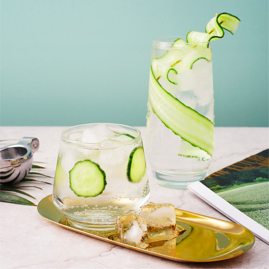 6-pcs Drinking Glass (370ml) - Asters Maldives