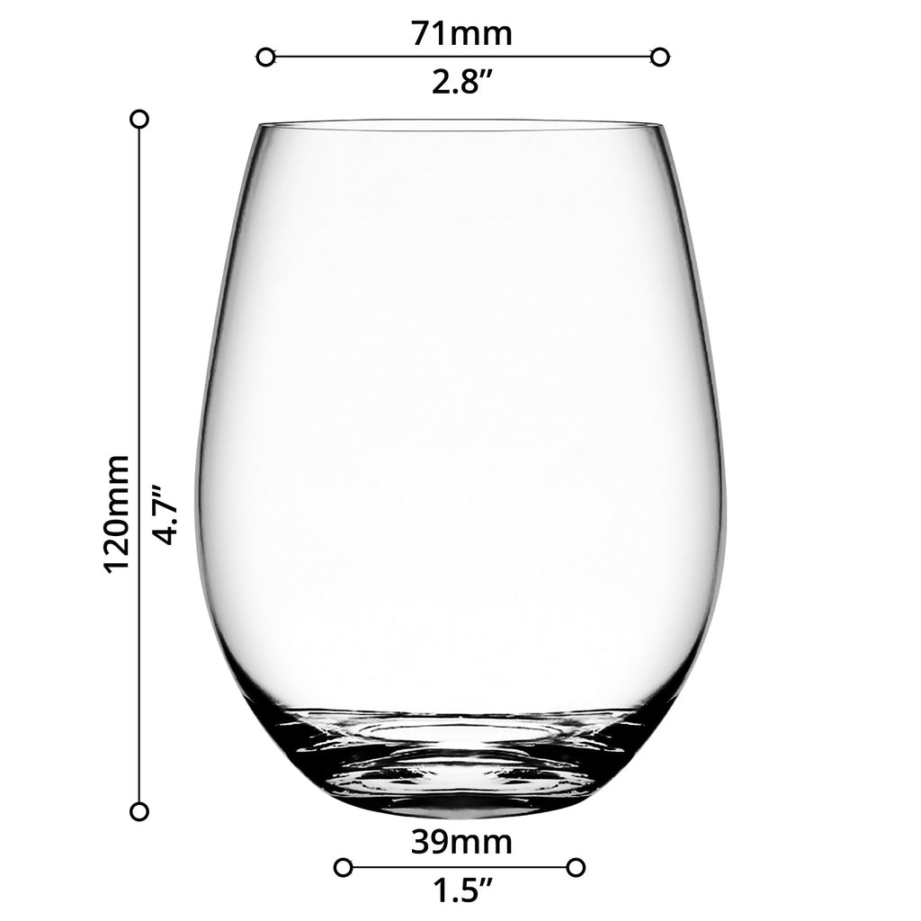6-pcs Drinking Glass (500ml) - Asters Maldives