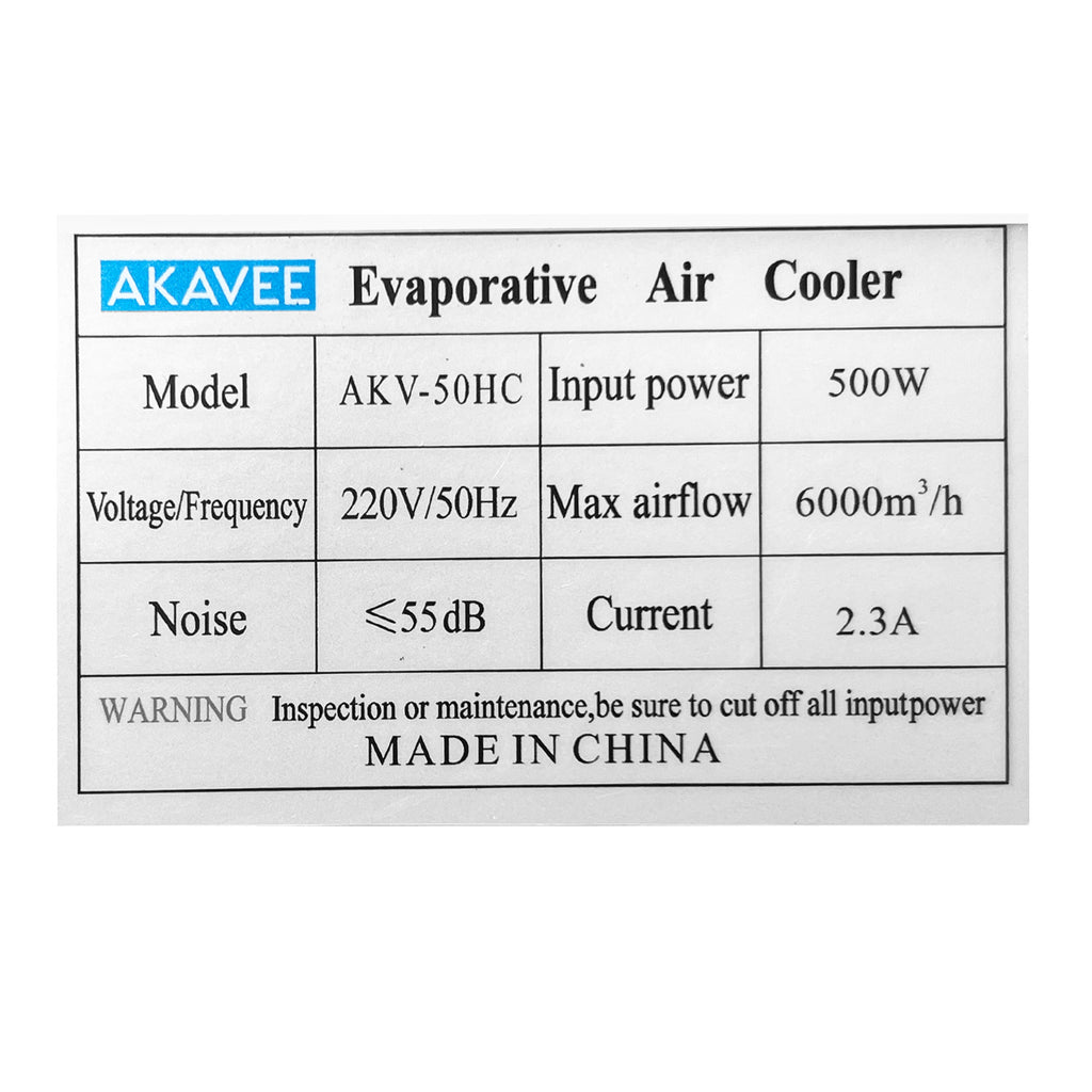 Air Cooler (50L) - Asters Maldives