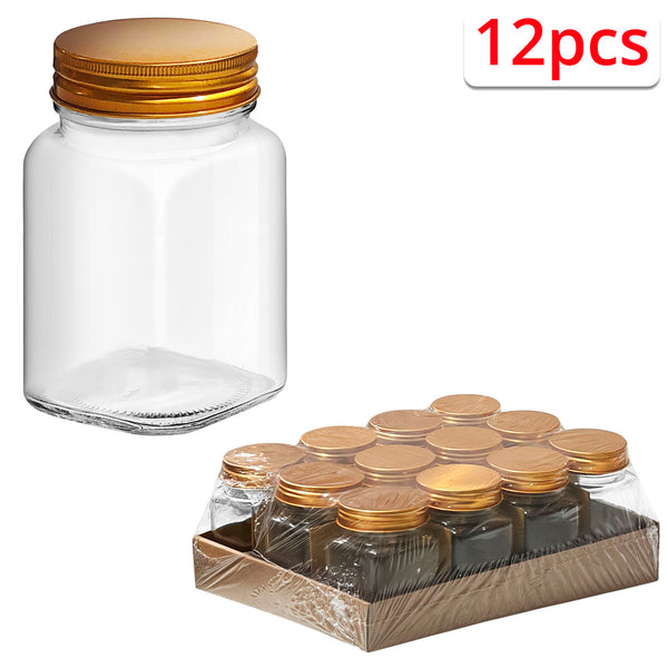 12-pcs Glass Jar (730ml)