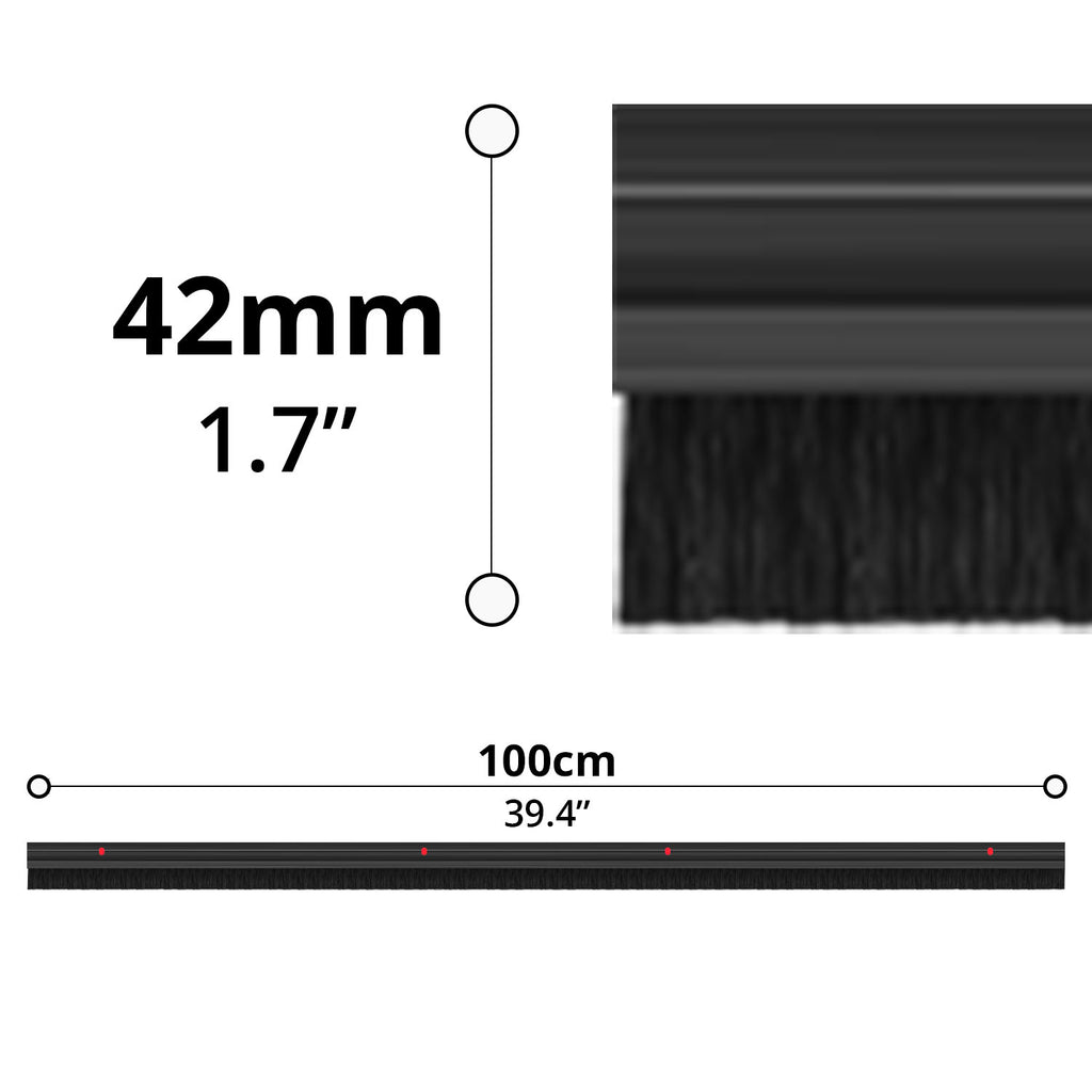 Under Door Brush Seal - Asters Maldives