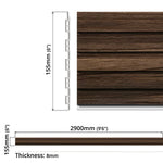 Wall Panel Board (6" x 9'6") - Asters Maldives
