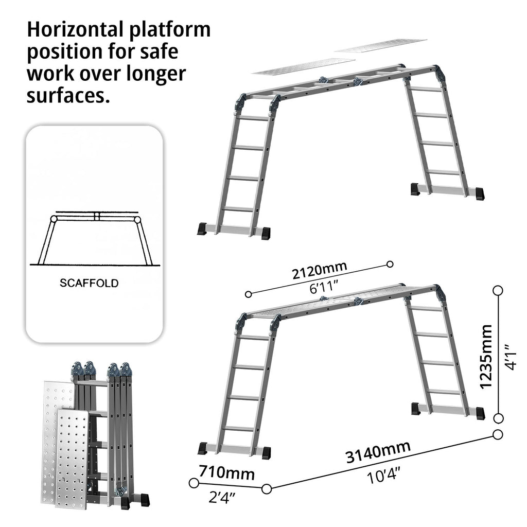 Double-Sided Ladder - Asters Maldives