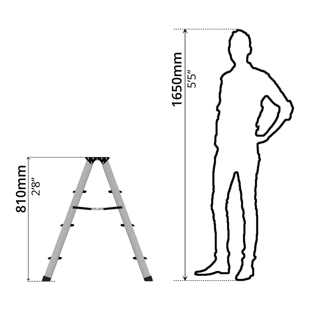 Double-Sided Ladder (4 Steps) - Asters Maldives