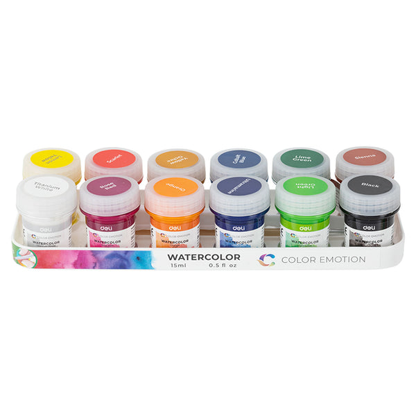 Water Color Bottle Set (12 Colors)