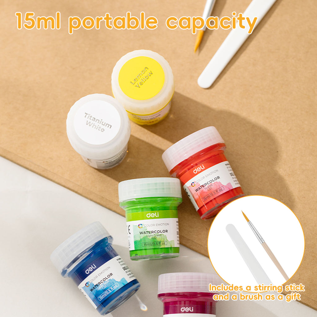 Water Color Bottle Set (12 Colors) - Asters Maldives