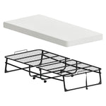 Foldable Bed with Mattress - Asters Maldives