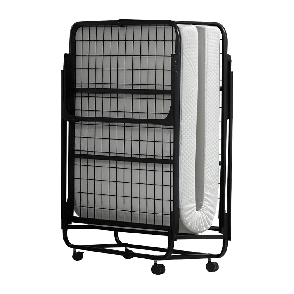 Foldable Bed with Mattress - Asters Maldives