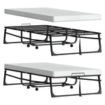 Foldable Bed with Mattress - Asters Maldives