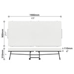 Foldable Bed with Mattress - Asters Maldives