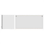 Flip-up Wall Cabinet (PET Gloss) - Asters Maldives