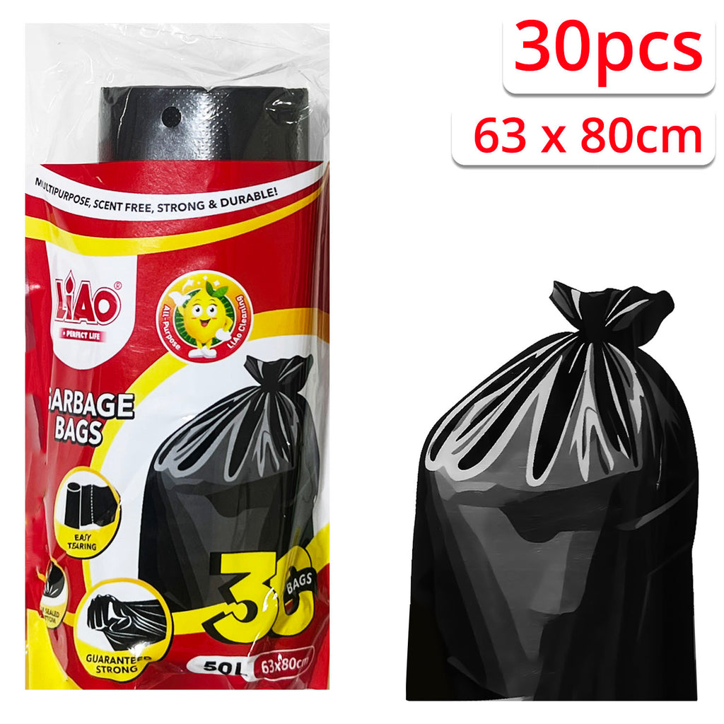 30-pcs Plastic Bag (50L) - Asters Maldives