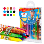 Crayon Set (12 PCs) - Asters Maldives