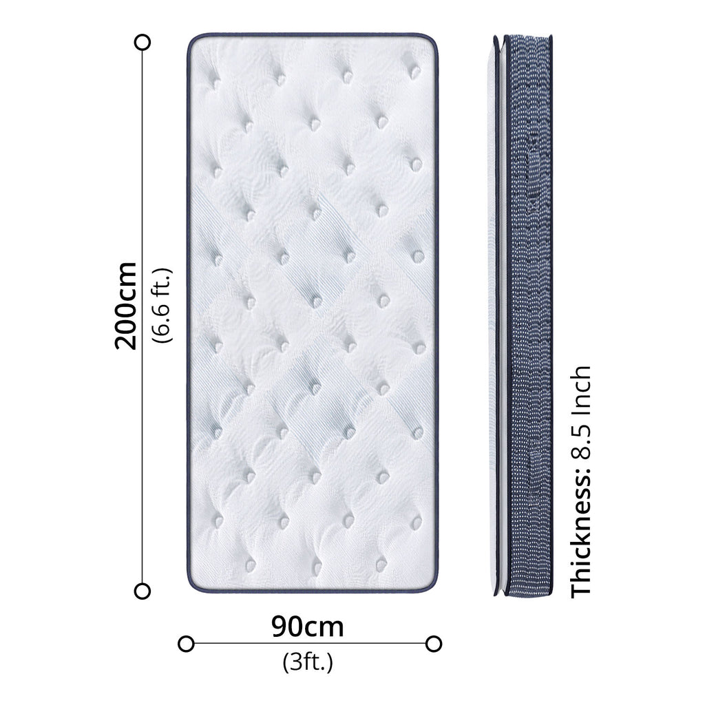 Bonnell Spring with Memory Foam Mattress - Asters Maldives