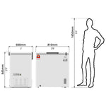 Chest Freezer (198L) - Asters Maldives