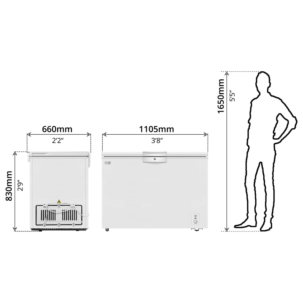 Chest Freezer (327L)