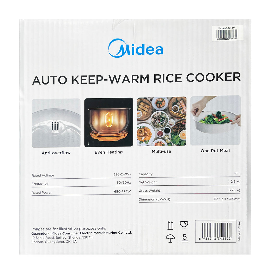Rice Cooker (1.8L)