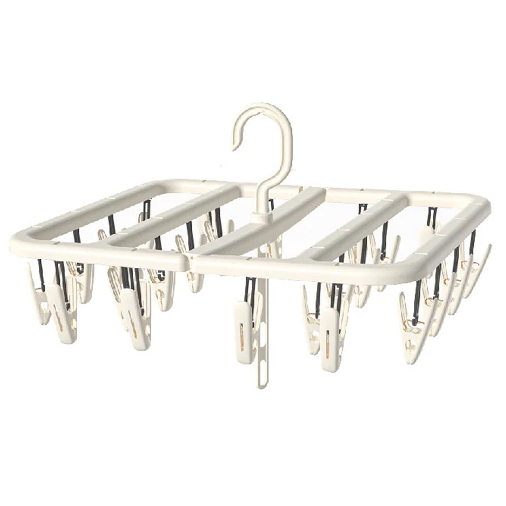 Clothes Hanger (With 24 Pegs)