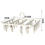 Clothes Hanger (With 24 Pegs)
