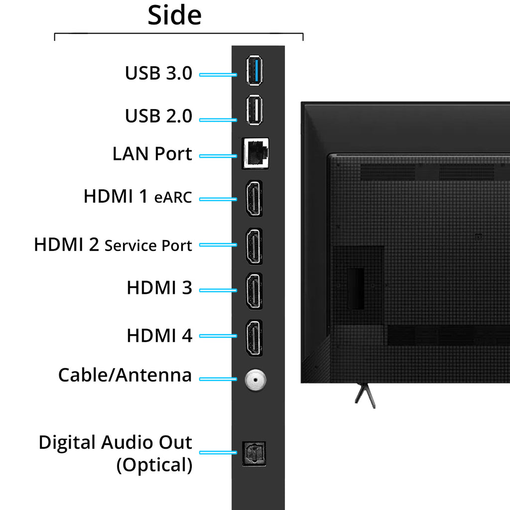 TV (4K QD-Mini LED) - 75" - Asters Maldives