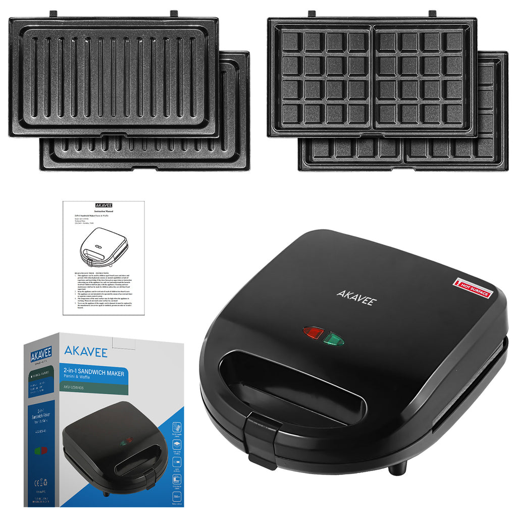 Sandwich Maker (2-in-1)