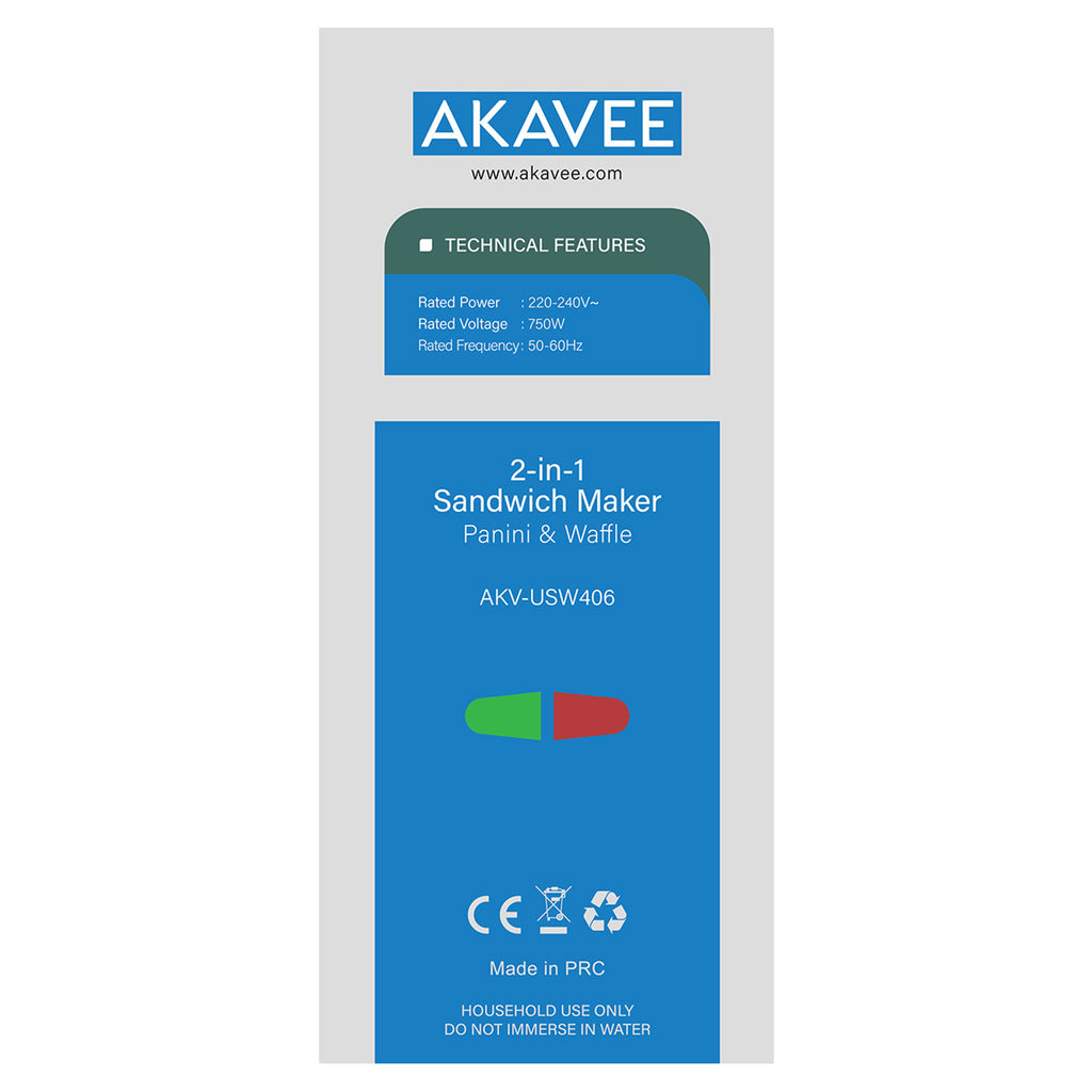 Sandwich Maker (2-in-1)