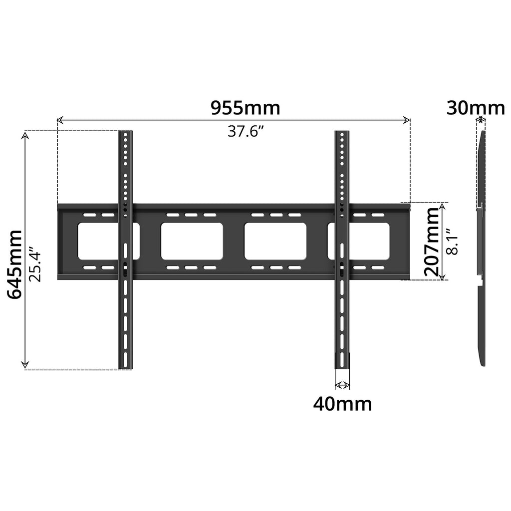 Wall Bracket (50" - 100")