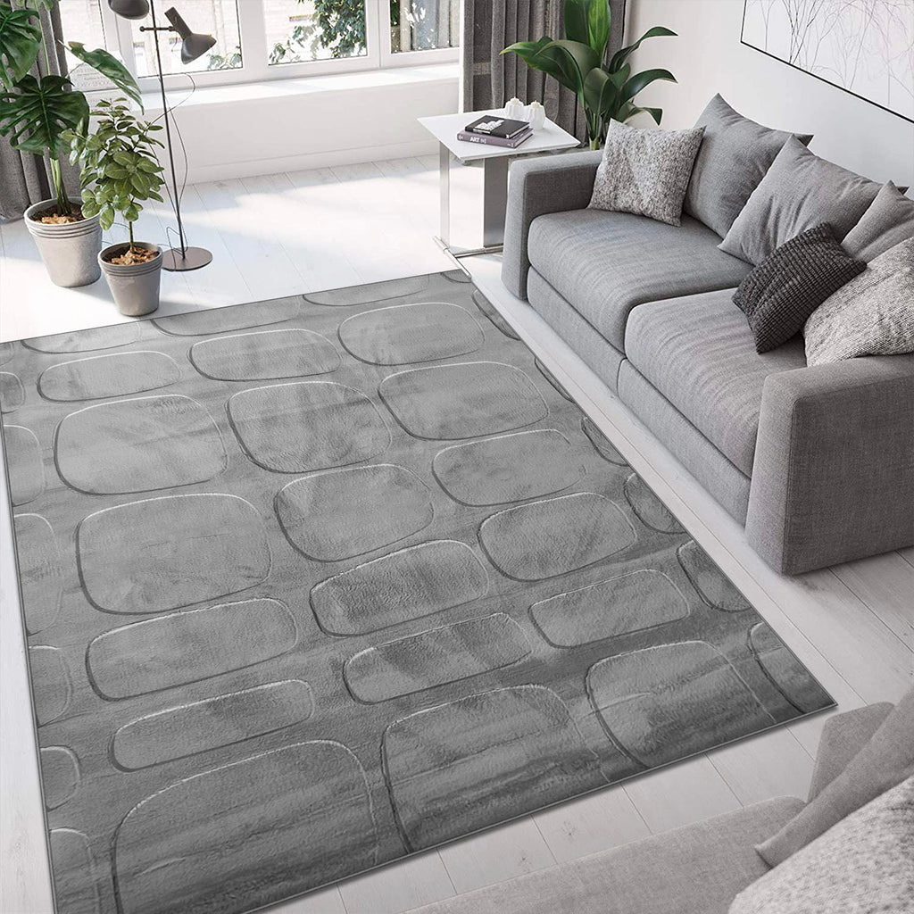 Faux Rabbit Fur Rug (140 x 200cm)