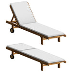 Sunbed with Cushion