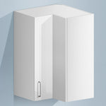 Corner Wall Cabinet (PET Gloss)