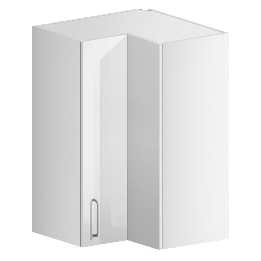 Corner Wall Cabinet (PET Gloss)