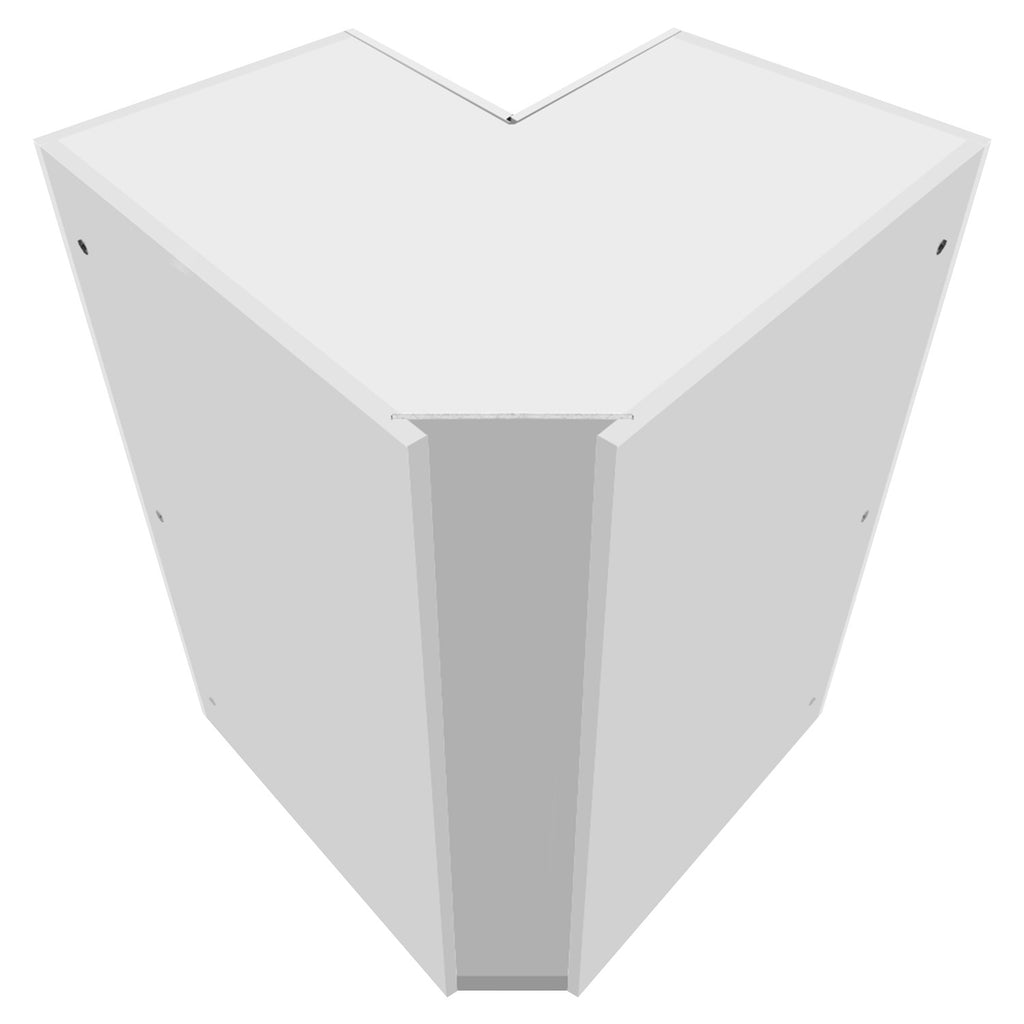 Corner Wall Cabinet (PET Gloss)