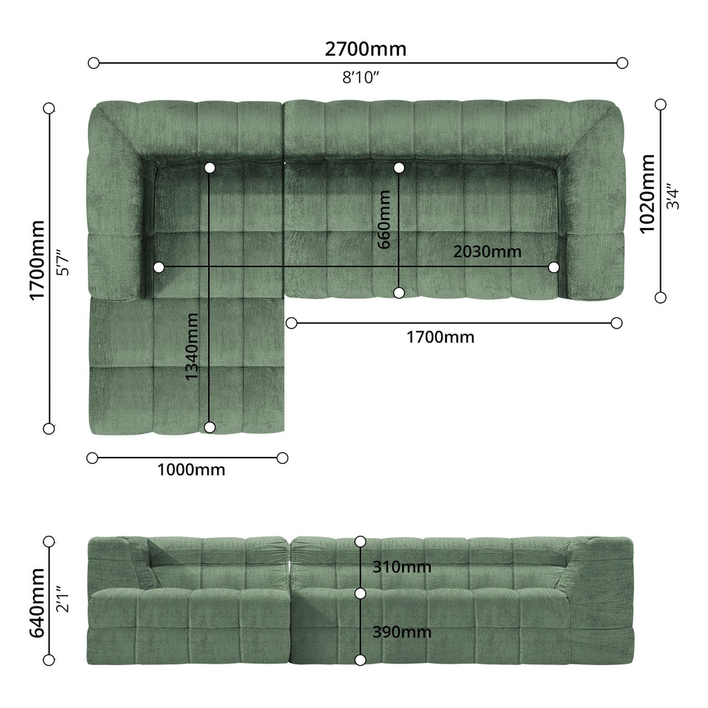 Sofa (Left-Side)