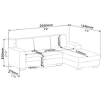 Sofa (Right-Side) - Asters Maldives